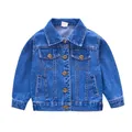 Veste en jean pour enfants manteau pour bébés filles et garçons vestes décontractées pour enfants