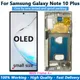 Super neu oled mit rahmen für samsung galaxy note 10 plus display note 10 n975 lcd touchscreen