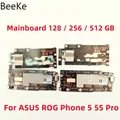 Scheda madre originale per ASUS ROG Phone 5 5S Pro ZS673KS scheda logica principale sbloccata circuiti scheda madre 256GB 512GB 6 lavoro sostituire