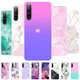 For Sony Xperia 10 IV Case Cover Transparent Soft Silicone Love Heart Fundas For Sony Xperia 10 IV