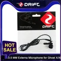 DRIFT Original 3 5 MM Externa Action Kamera Mikrofon für Geist 4K Geist X XL Tragbare Sport Kamera
