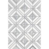 Daltile Perfit Mosaix Natural Stone Maze Mosaic (10 PC per Carton) (15 SQFT per Carton) Natural Stone in Gray/White | Wayfair PT46MAZEMSPL