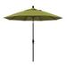 California Umbrella Golden State Series 9' Market Umbrella Metal in Green | Wayfair GSCU908117-SA11