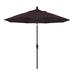 California Umbrella Golden State Series 9' Market Umbrella Metal in Indigo | Wayfair GSCU908302-SA65