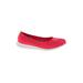 Cole Haan Flats: Red Solid Shoes - Women's Size 9 - Round Toe