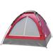FERACT 2 Person Tent in Gray/Red | 40 H x 57 W x 77 D in | Wayfair A01IVRSGJU