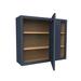 Ready To Ship Cabinets 30" W x 30" H Standard Wall Cabinet in Blue | 30 H x 30 W x 24 D in | Wayfair WBC3030-BLUS