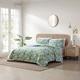 Tommy Bahama Home Tommy Bahama Paradise Point Cotton Reversible Green Quilt Set Cotton in Blue/Brown/Gray | King Quilt + 2 King Shams | Wayfair