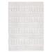 White 62 x 47 x 0.4 in Indoor/Outdoor Area Rug - TOMMY BAHAMA Poolside Offset Stripe Indoor Outdoor Area Rug Ivory/Grey | Wayfair 3A-40779-596