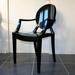Orren Ellis Hudhayfa King Louis Back Stacking Arm Chair Dining Chair Plastic/Acrylic | Wayfair CCBF5D2CE25547C198DC4A42F9F70E5E
