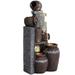 Millwood Pines Dacee Outdoor Weather Resistant Fountain w/ Light, Resin | 39.3 H x 19 W x 10.6 D in | Wayfair 1A563E002E1740C2B3C0F137D4A9FE78