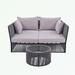 Latitude Run® Averiee 2 - Person Outdoor Seating Group w/ Cushions in Gray | Wayfair 307DB2AE6B3D47DB834A57F51B92007D