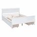 Alcott Hill® Wood Platform Bed w/ 4 Drawers & Streamlined Headboard | Full/Double | Wayfair 62275E2903AD480890B717A227DFA40E