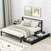 Latitude Run® Size Platform Bed w/ 2 Drawers, Metal | Queen | Wayfair 4958310DE84A4247AB727D3B8975C5E8