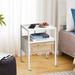 Bay Isle Home™ Modern Style Nightstand w/ Power Outlet & USB Port for Bedroom in White | Wayfair 24E2564E9E98404F920894C7F72A1A2C