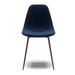 AllModern Kody Velvet Side Chairs Upholstered in Black | Wayfair F4700DA961F14338A16E227FC8443F44