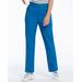 Blair Women's Dennisport Comfort-Waist Chinos - Blue - 18PS - Petite Short