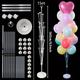 13/19 Tube Ballon Stand - Parfait Pour Les Décorations De Fête D'anniversaire, De Mariage, Les Cadeaux D'Halloween