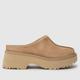 UGG new heights clog sandals in sand