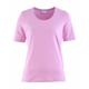 Avena Damen T-Shirt Rose einfarbig