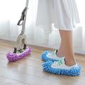 1pc/2pcs, Mop Slippers Shoes For Floor Cleaning, Microfiber Shoes Cover Reusable Dust Mops For Women Washable, Mop Socks For Foot Dust Hair Cleaners Sweeping House Office Bathroom Kitchen