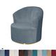 housse de chaise pivotante en velours extensible housse de chaise décontractée accent style moderne housse de chaise à bras rond protecteur de meubles épaissir le tissu spandex lavable