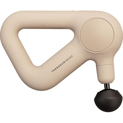 Massagepistole THERABODY "Theragun Relief, Schmerzlinderung, Regeneration, Stressreduktion" Massagegeräte beige (sand) patentierter ergonomischer Griff & App-Steuerung