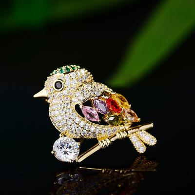 Women's Brooches Retro Animal Animals Stylish Luxury Sweet Brooch Jewelry Gold For Party Gift Daily Holiday Date