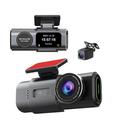 1080p Nuovo design / Full HD / con fotocamera posteriore Automobile DVR 170 Gradi Angolo ampio IPS Dash Cam con Wi-fi / Visione notturna / Rilevatore di movimento No Registratore per auto