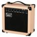 Electric Guitar Amp 20W Guitar Amplifier Portable Amp Built in Speaker Headphone Jack Bass Treble and Volume - Natural Color