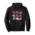 Damen 80er Jahre Outfit Party 80er Jahre Fasching Kostüm Verkleidung Pullover Hoodie