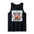 Kawaii Piggy Viking: Adorable Viking Piggy Tank Top