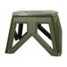 YOBOLK Camping Essentials Camping Hiking Outdoor Camping Small Folding Stool Concise Adult Small Stool Camping Portable Plastic Stool Fishing Stool Matza Clearance