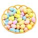 ã€�100PCS Eggs + 2PCS Basketsã€‘Easter Foam Eggs Toy For Kids Cartoon Simulation Eggs with Basket Easter Eggs Hanging Decoration Festive Scene Layout Easter DIY Crafts Easter Party Favors Supplies