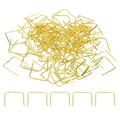 Uxcell 100Pcs 14x4mm Copper Chandelier Connector Pins Chandelier Crystal Clips Gold