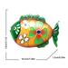 Kaloaede Crafts Fish Wall Decoration Home Pendant Decoration Living Room Wall Hanging Replacement for Lamps And Chandeliers
