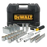 DEWALT Mechanics Tool Set Includes Ratchets Drill Bits and Anti-Slip Screwdriver 84 Piece (DWMT81531)