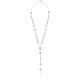 Plated Rosary Pendant Necklace - White - Dolce & Gabbana Necklaces