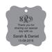 Darling Souvenir Thank You For Sharing Our Special Day Custom Monogram Initials Hang Tags Personalized Wedding Favor Gift Tags-Gray-50 Tags