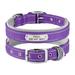 Didog Reflective Soft Padded Nylon Personalized Dog Collar Adjustable Name & Number Engraved for Small/Large Dogs