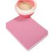 Cat Litter Mat Double Layer Waterproof Slip Resistant Easy Clean Kitty Litter Trapping Mat 45x60cm Pink