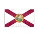 AGAS Florida State Flag 3x5 Ft - Double Sided Reverse Print On Back 200D Nylon - Brass Grommets Stitched Edges Fade Proof Sharp Colors - Indoor/Outdoor Standard Size Florida Flag