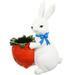 Yueyihe Multi-function Pen Holder Decorative Pen Organizer Easter Bunny Carrot Pen Container Flower Bucket Office Pen Holder for Desk Stationery Holder