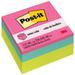 Post-itÂ® Notes Cube 400 Total Notes 3 x 3 Bright Colors (Pack of 4)