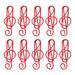 Tools&Home Improvement Music Multicoloured Metal Paper Clips Color Note Paper Clip Paper Clip Special-Shaped Paper Clip office Supplies Paper Clip on Clearance