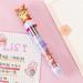 10 Color Christmas Ballpoint Pen Push Type Color Multifunction Marker 10 in 1 Multicolor Pen Christmas Gift 2Ml on Clearance Pens Gel Pens Pilot G2 Pens 0.7 office Supplies Colored Pens