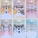 6pcs Cute Sticky Notes Cartoon Sticky Notes Animals Shape Markers Flags Self-Stick Memo Pads