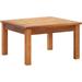 Patio Coffee Table 23.6 x23.6 x14.2 Solid Wood Garden Outdoor Table