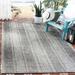 Courtyard Collection Area Rug - 9 X 12 Light Grey & Black Non-Shedding & Easy Care Indoor/Outdoor & Washable-Ideal For Patio Backyard Mudroom (CY8736-37612)