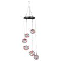 Wefuesd Gardening Supplies Charming Wind Chimes Outdoor Hummingbird Water Feeder Wind Chime Shaped Bird Feeders for Viewing Hanging Garden Water Feeder for Birds Outdoor Decor Garden Decor C